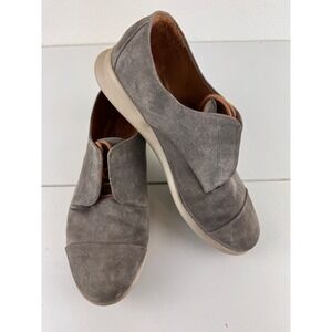 Samuel Hubbard‎ Open Road Gray Suede Leather Lace Up Oxford Shoes Womens US 8